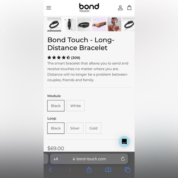 Bond Touch Bracelet with sport band included - Picture 5 of 6